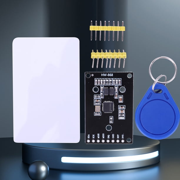 Kit de módulo RFID RC522 Puerto URAT Módulo de sensor de tarjeta RF IC Módulo de lector y escritor de RF