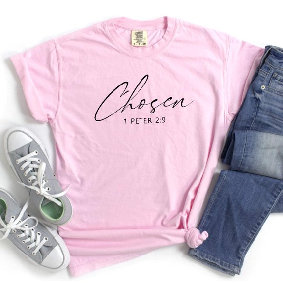 CHOSEN 1 PETER 2-9 Garment Dyed Graphic T-Shirt