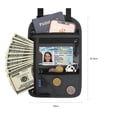 thumbnail image 1 of Greeniant Bolsa multifuncional para pasaporte con cuello colgante, bandolera RFID, bolsa de almacenamiento de un solo hombro, funda protectora para Ropa Deportiva, Zapatos Greeniant OD008936-00, 1 of 1