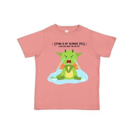 

Inktastic Crying Dragon Gift Toddler Boy or Toddler Girl T-Shirt