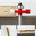 Slotting Knife Routers Woodworking Tool Router Bit 6.3mm Heat Resistant