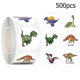 thumbnail image 4 of 500 pegatinas de dinosaurios de dibujos animados para niños papelería suministros escolares calcomanía (W114) JShteea Libre de BPA, 4 of 8