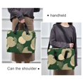thumbnail image 6 of FORMRS 16" Laptop Bag Carrying Sleeve Case with Handle Travel Shoulder Briefcase, Beige Abstract, 6 of 8