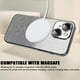 thumbnail image 4 of Funda magnética con purpurina para iPhone 15, compatible con MagSafe, protección total, delgada, a prueba de golpes y arañazos, con protector de lente de cámara y red antipolvo, 4 of 7