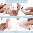 thumbnail image 6 of Lint Rollers for Pet Hair Extra Sticky Lint Roller with 10 Refills for Clothes,Snack crumbs,Dog Cat Hair Removal Pink, 6 of 8