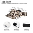 thumbnail image 4 of This Unisex Sunshade Open-Top Hat Features An Open-Top Design That Is Not Stuffy And Has A Curved Eave Leopard_2, 4 of 8