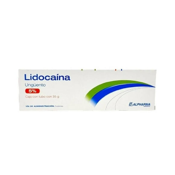 Lidocaina Ungüento tubo con 35 G