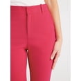 thumbnail image 4 of Free Assembly Women’s Mid Rise Slim Tailored Trousers, 26” Inseam, Sizes 0-20, 4 of 6