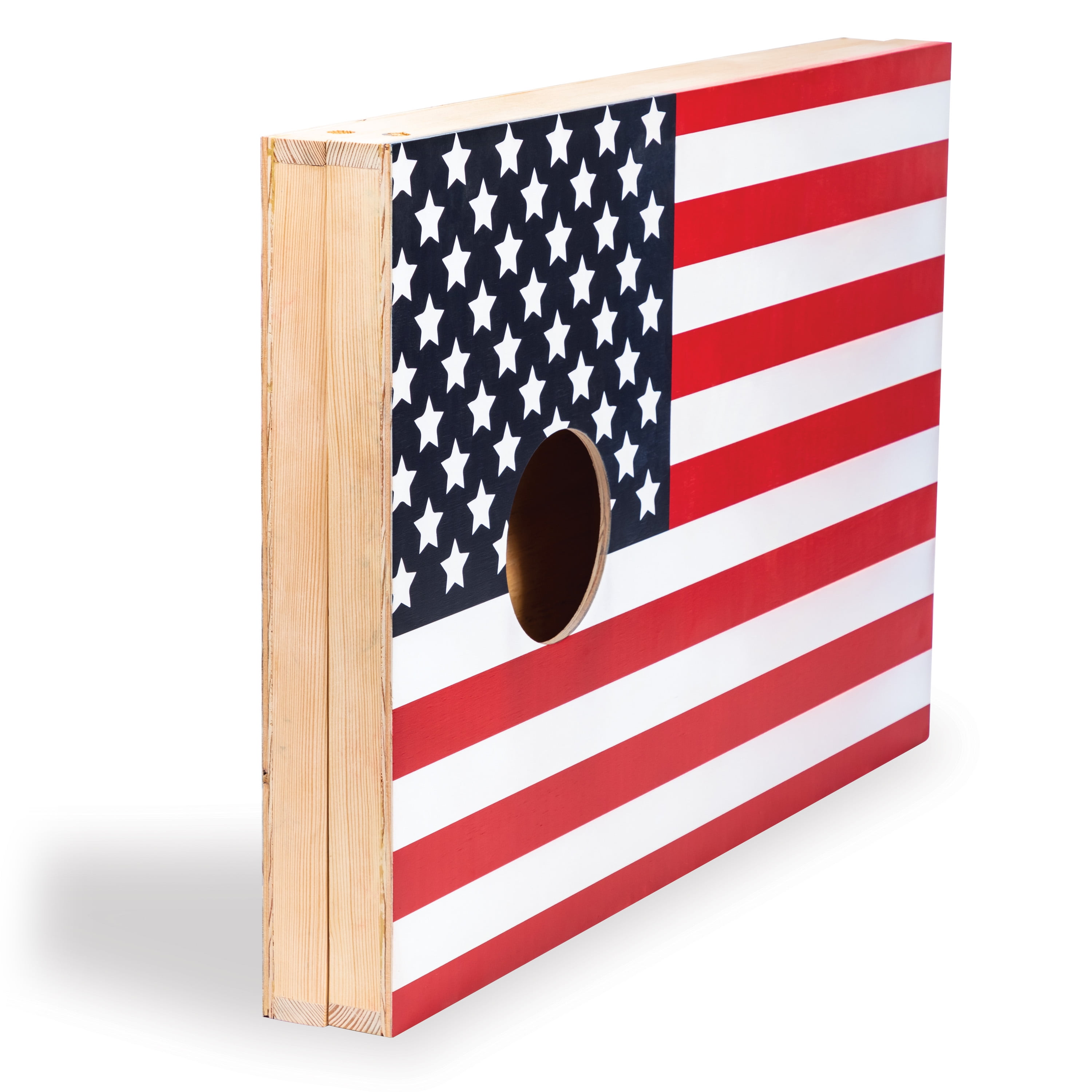 EastPoint Sports 2' x 3' USA Flag Cornhole Boards - Bean Bag Toss Set with 8 Bean Bags