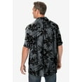 thumbnail image 2 of Men's Big & Tall Tropical Rayon Short-Sleeve Shirt, 2 of 6