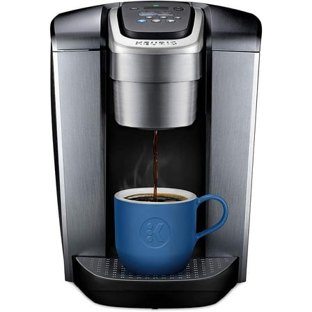 Restored Keurig K-Elite Single-Serve K-Cup Pod Coffee Maker, (Brushed Silver) (Refurbished)