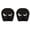 D-2PC#001, variant on Funny Cartoon Car Headrest Covers – Grinning Face Design with Stretchable Elastic Fit for Cars, Trucks & SUVs | Easy Install, Seat Protection & Holiday Decor (4-Pack)