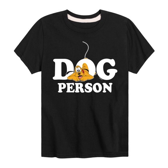 Disney - Dog Person Boys' Short Sleeve Graphic T-Shirt