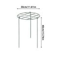 thumbnail image 3 of GUANGHONG Garden Climbing Frame Green Grid Support Peony Support Frame Flower Pot Frame Horticultural Fixing Rod， Support Garden Flower Stakes and Support for Climbing Vegetable, 3 of 8