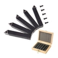 thumbnail image 4 of HEALEEP 5Pcs Carbide Lathe Cutting Tool Set Assorted Color with Tungsten Tips for Cnc Lathe, 4 of 8