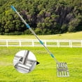thumbnail image 7 of Miumaeov Lawn Level Tool, 20"x 10" Lawn Leveling Rake with Upgrade Telescoping Handle, Stainless Steel Lawn Leveler Tool for Level Soil or Dirt Ground Surfaces, 7 of 7
