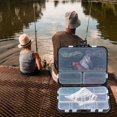 thumbnail image 4 of Carp Fishing Tackle Kit Box Swivels Hooks Sleeves Soft Beads Tubes Clips Set Accessory, 4 of 13
