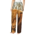 thumbnail image 3 of Fotbe Yak Women's Pajama Pants,Sleepwear Pants,Pj Bottoms Drawstring And Pockets-Small, 3 of 9