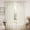 Ivory, variant on MKHILL Blush Pink Crushed Sheer Curtains 72 inch Length 2 Panels Set, Rod Pocket Voile Drapes for Sliding Glass Door French Door, Semi Sheer Window Treatment, Each 42" W x 72" L
