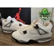 thumbnail image 2 of Ni - ke Size 15 - Air Jordan 4 Retro OG 2025 White Cement, 2 of 5
