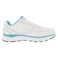 thumbnail image 2 of Spira WaveWalker Women's Slip Resistant Walking Shoe - White / Aqua, 2 of 5