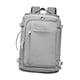thumbnail image 2 of Mochila de viaje grande para mujer y hombre, bolsa de lona, ​​bolsa de almacenamiento, mochila informal Gris, 2 of 9