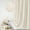 Cream, variant on Wehilion Boho Shower Curtain, Woven Fabric Shower Curtain,Tufted Chevron Striped Modern Chic Textured Minimalist Bathroom Shower Curtain