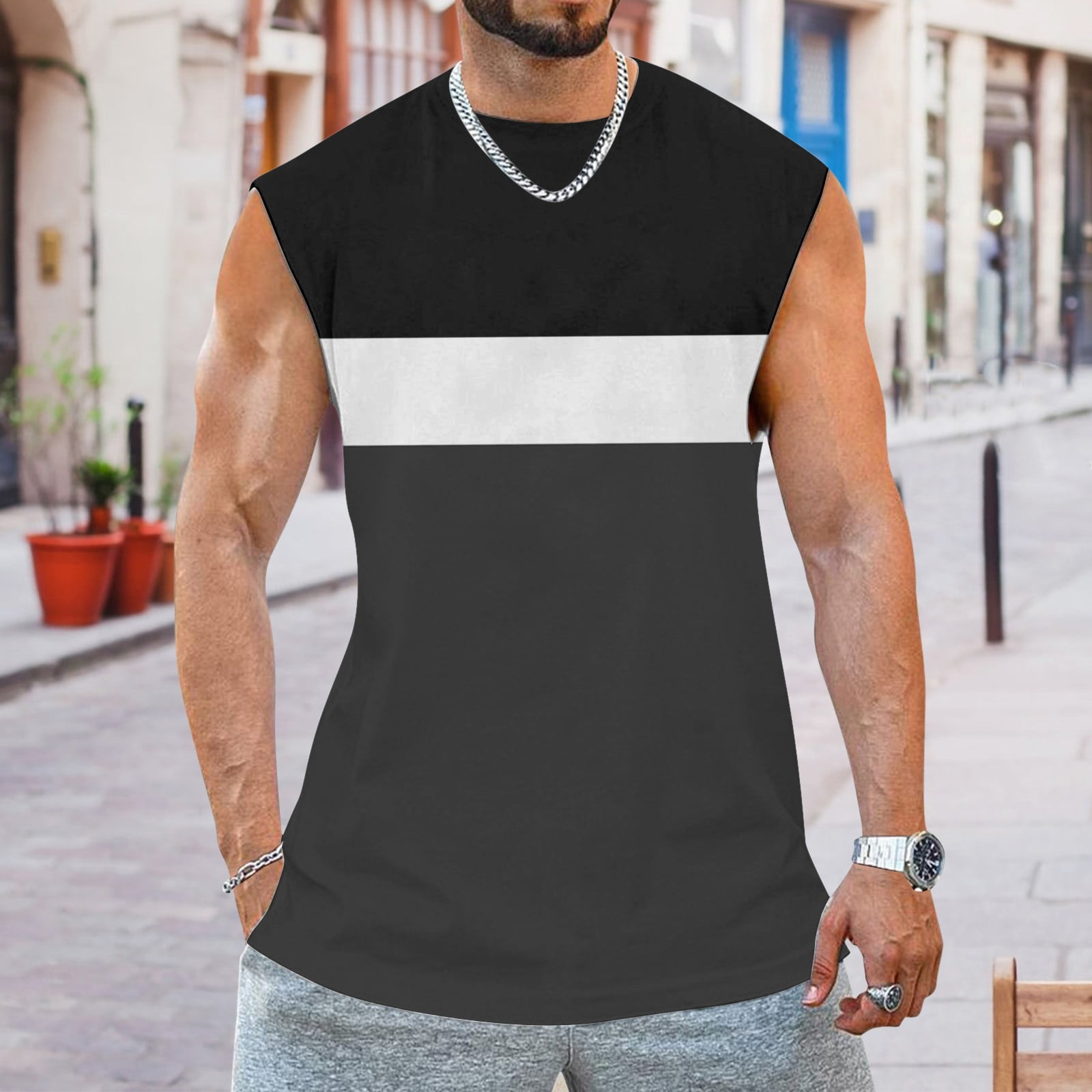 band vest top