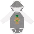 thumbnail image 3 of Inktastic St Patricks Day Irish Teddy Bear Shamrock Boys or Girls Long Sleeve Baby Bodysuit, 3 of 5