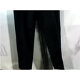 thumbnail image 2 of Tallia Solid Wool Blend Flat Front Trousers, navy, Size 8, 2 of 2