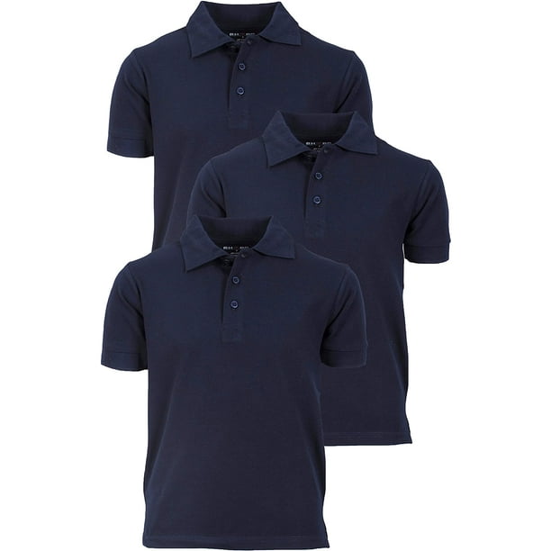 Boys uniform cheap polo shirts