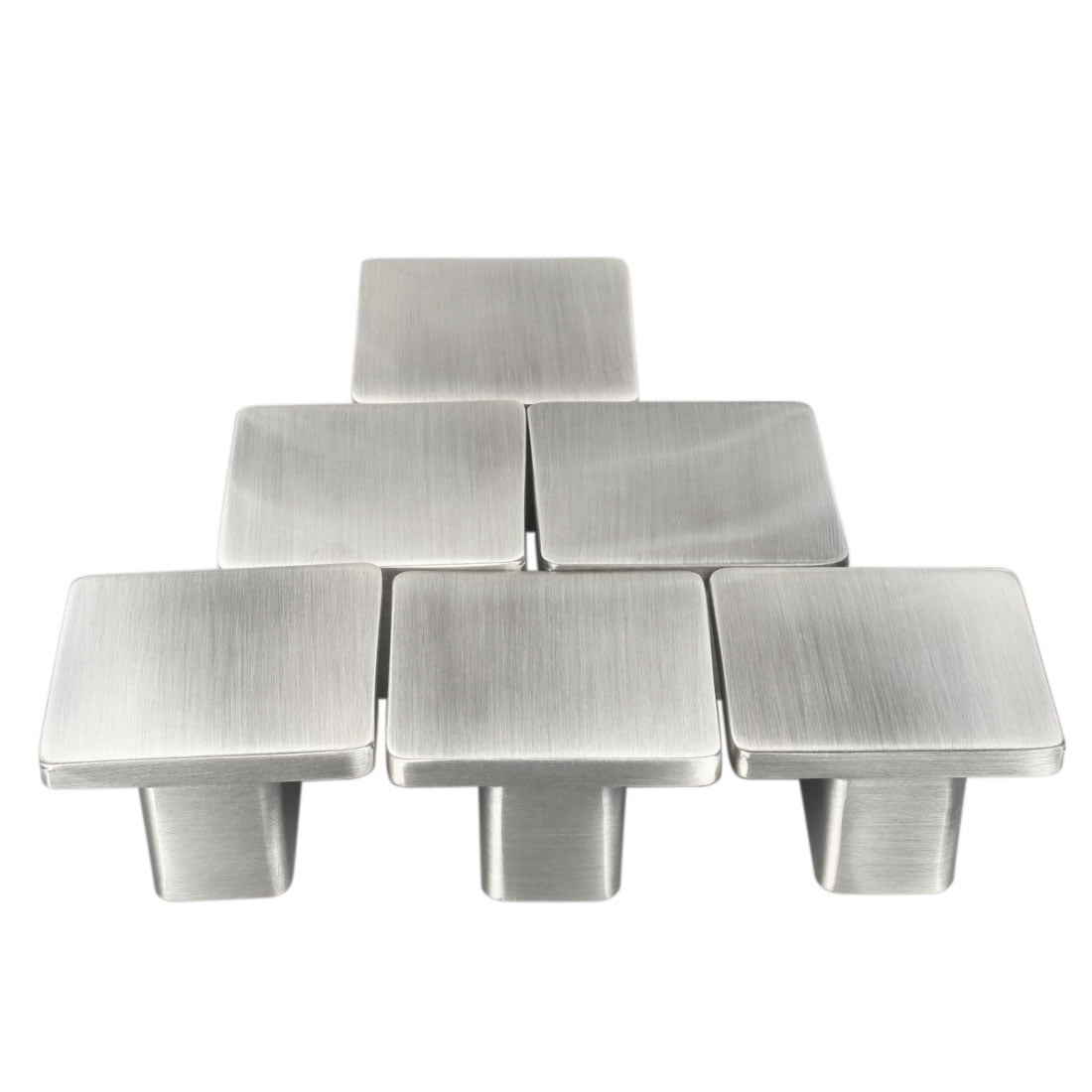 Unique Bargains Door Cabinet Pull Handle Knobs Nickel Finish