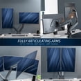 thumbnail image 2 of VIVO Dual Monitor Counterbalance Desk Mount, Fits Ultrawide Screens up to 38", 2 of 8