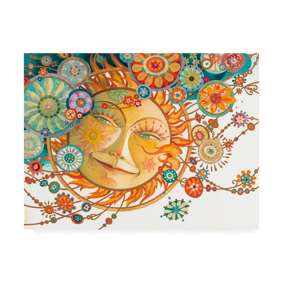 Trademark Fine Art 'The Blissful Alignment' Canvas Art by David Galchutt