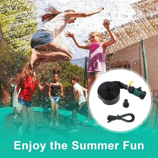 El agua exterior juega el sistema de riego seguro del jardín de los rociadores niños adultos juego de verano DQrwqpou Para estrenar
