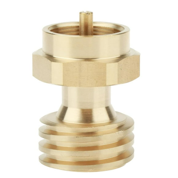 S SERENABLE Brass Bottle Propane Tank Adapter Converter for Disposable Cylinder