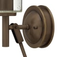 thumbnail image 6 of 3380LZ Hinkley Lighting Collier - 1 Light Wall Sconce in Traditional and Mid-Century Modern Style - 5 Inches Wide by 16.75 Inches High-Light Oiled, 6 of 6