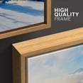 thumbnail image 4 of wall26 Framed Canvas Print Wall Art Set Sunshine Snowy Winter Mountain Forest Nature Wilderness Photography Realism Rustic Landscape Colorful Cool for Living Room, Bedroom, Office - 16"x24", 4 of 5