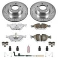 thumbnail image 3 of PowerStop Front Z26 Street Warrior Carbon-Fiber Ceramic Brake Pad and Drilled and Slotted Rotor Kit Fits: BMW Select Models K5156-26, 3 of 9