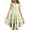 AB454 Light Green, variant on Tisuna Floral Print Summer Dress For Girls Short Sleeve Crew Neck Fashion Dress Loose Fit Big Kids Holiday Beach Casual Dailywear Light Green Size 6-7 Years