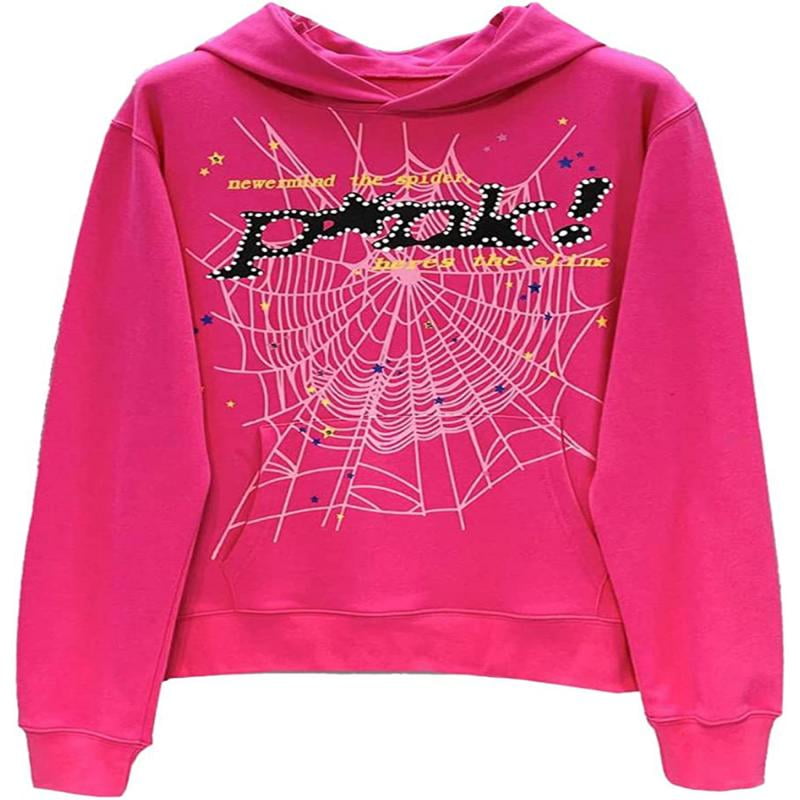 Womens Men Rhinestone Spider Web Graphic Hoodies Y2k Gothic Womens Men Rhinestone Spider Web Graphic Hoodies Y2k Gothic