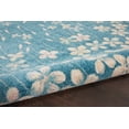 thumbnail image 5 of Desert Fields Contemporary Floral Turquoise 5'3" x 7'3" Area Rug, (5' x 7'), 5 of 6