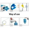 thumbnail image 4 of Smokitcen Reusable Enema Bag Kit, 2L, for Home Colon Cleansing, 4 of 5