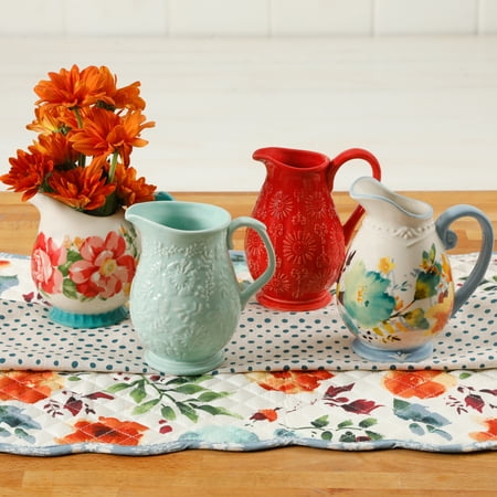 - The Pioneer Woman Flea Market 10.4oz Mini Pitchers, Set of 4