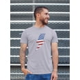 thumbnail image 2 of American Lightning T-Shirt Men -Smartprints Designs, Male 3X-Large, 2 of 4