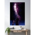 thumbnail image 2 of He Still Loves Space Poster Wall Art, Modern Wall Decor, 8x12 UNFRAMED, 2 of 3