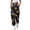 Dark Gray, variant on Womens Halloween Pajamas Pants Cartoon Pumpkin Ghost Sleepwear Wide Leg Pants Cozy Pjs Bottoms Lounge Pants