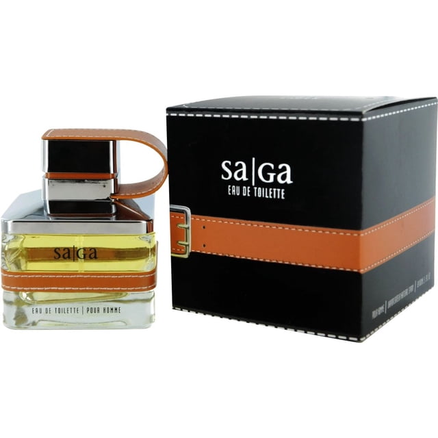 Emper Saga Eau de Toilette Spray para hombres 3.4 onzas