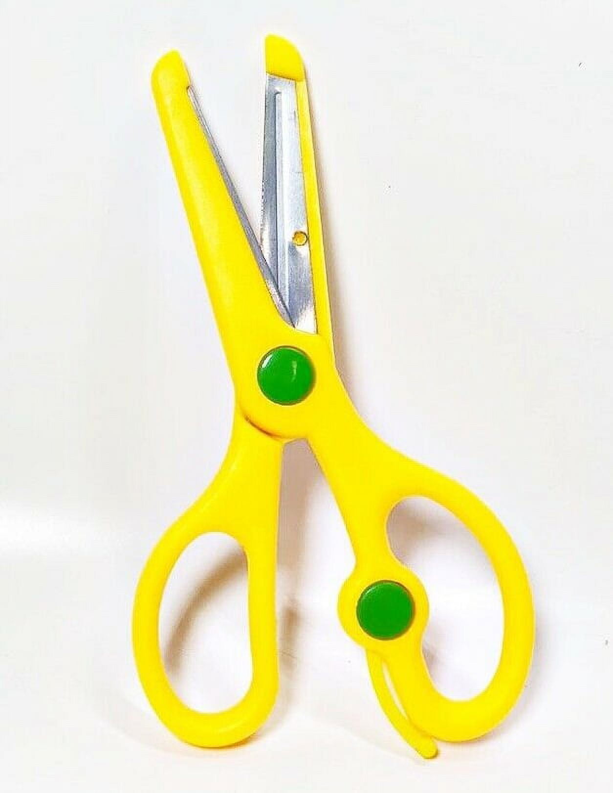 Ausyst Kitchen Utensils Quality Safety Scissors Paper Cutting Plastic Scissors Children's Handmade Toys Clearance, Size: 7.48*5.51*0.75