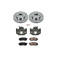 thumbnail image 2 of PowerStop Front Stock Replacement Brake Pad and Rotor Kit with Calipers Fits: INFINITI NISSAN Select Models KCOE660, 2 of 5